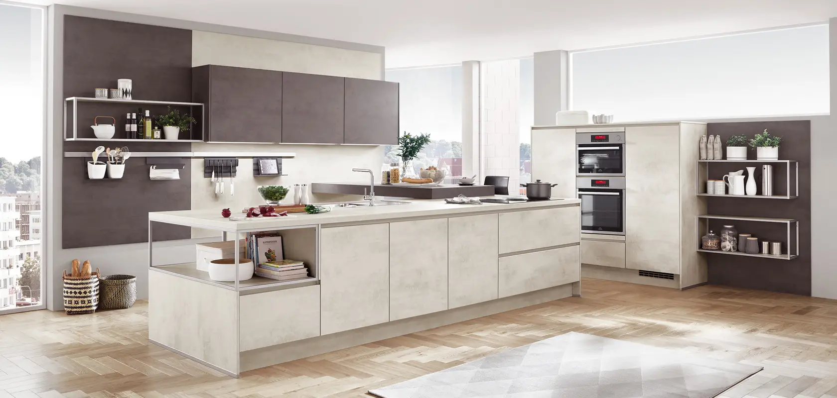 RIVA 891 DÉCOR BÉTON BLANC oxia