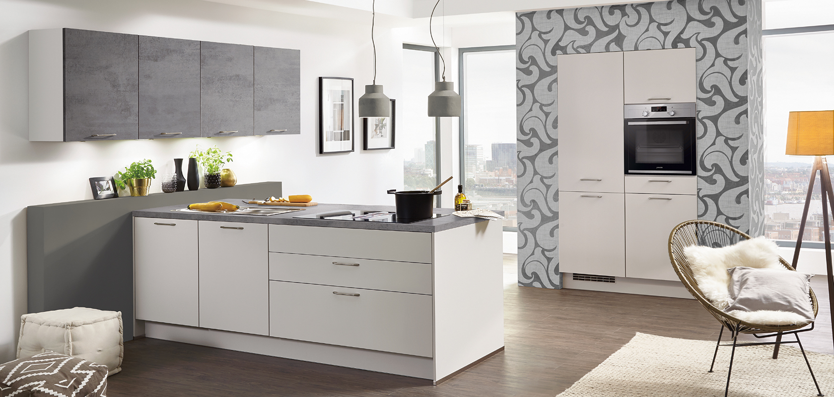 TOUCH 338 GRIS SOIE SUPER MAT