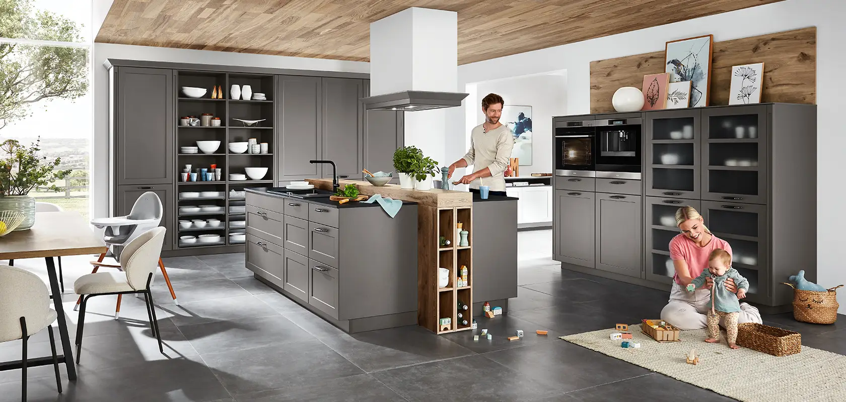 NORDIC 786 Gris ardoise mat