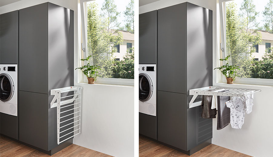 buanderie oxia séchoir rabattable